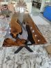 Epoxy Dining Table, Epoxy Resin Table, Epoxy Wood Table, | Tables by Innovative Home Decors. Item made of wood compatible with country & farmhouse and coastal style