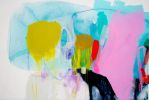 Let Me Know | Oil And Acrylic Painting in Paintings by Claire Desjardins. Item composed of canvas