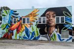 Lady on Rivers | Street Murals by Christine Crawford | Christine Creates