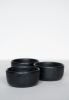Black Matte Stoneware Mini Serving Bowl | Serveware by Creating Comfort Lab