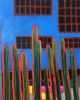 Le jardin de Frida | Mixed Media by Marielle Robichaud. Item composed of wood and synthetic