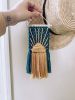 Mini Woven Wall Hanging Decor - Sunshine Embroidery | Macrame Wall Hanging in Wall Hangings by Hippie & Fringe. Item composed of fiber in boho or art deco style