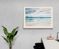 Tide No. 19 : Original Watercolor Painting | Paintings by Elizabeth Becker. Item composed of paper in boho or minimalism style