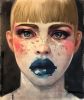 FROM THE SERIES "ALICE" | Watercolor Painting in Paintings by Roldan Lauzan Studio. Item made of synthetic
