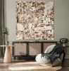 "a women’s touch" (sold) | Oil And Acrylic Painting in Paintings by VISCERAL HOME STUDIO. Item made of canvas & concrete compatible with boho and minimalism style