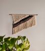 Neutral Macrame/Macraweave Wallhanging | Macrame Wall Hanging in Wall Hangings by Fibhers. Item made of cotton compatible with boho and contemporary style
