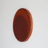 Oxblood Orb I | Oil And Acrylic Painting in Paintings by Kim Fonder. Item made of synthetic