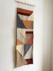 Diamonds & Rust #1 | Tapestry in Wall Hangings by Dörte Bundt. Item made of cotton works with boho & mid century modern style