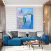Heartbeats Contemporary Painting | Canvas Painting in Paintings by Jillian Goldberg
