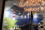 Mural for Larry's Seafood | Murals by Galih Sakti. Item composed of synthetic