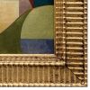 Contemporary Abstract "Jewel" Oil Painting in Vintage Frame | Oil And Acrylic Painting in Paintings by Suzanne Nicoll Studio. Item made of wood works with boho & minimalism style