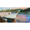 Waitin' For My Time To Come | Oil And Acrylic Painting in Paintings by Julia Lawing Fine Art. Item made of wood with synthetic