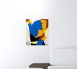 Suffused | Oil And Acrylic Painting in Paintings by Kotaro Machiyama. Item composed of canvas in japandi or art deco style