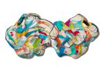 Sweetgreen Denver Painting | Mixed Media by Emma Balder | sweetgreen in Denver. Item composed of fabric & fiber