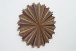 Starburst Reclaimed Wood Wall Art-Ruby: 32"Dia | Wall Sculpture in Wall Hangings by Craig Forget. Item works with mid century modern & contemporary style