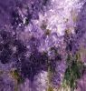 Purple Wisteria Not Just In Monet's Garden | Canvas Painting in Paintings by Darlene Watson Abstract Artist