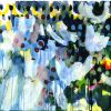 What the Living Do | Oil And Acrylic Painting in Paintings by Caroline Wright. Item composed of paper and synthetic