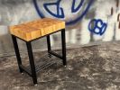 Butcher Block Table | Tables by Flywheel Industrial Arts. Item made of maple wood with steel