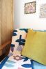 Flower Tetris Blanket | Linens & Bedding by Leah Duncan. Item made of cotton works with minimalism & mid century modern style