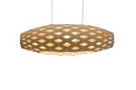 Bamboo Diamond Light Flat 100 | Chandeliers by ADAMLAMP. Item composed of bamboo in minimalism or contemporary style