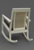 Bow-Back Rocker | Rocking Chair in Chairs by CraftsmansLife: Donald DiMauro Woodwork & Design. Item made of oak wood & leather