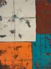 Scooch Over, Original acrylic on paper | Mixed Media in Paintings by JD Logan Fine Art. Item composed of birch wood and paper in minimalism or contemporary style