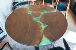 Epoxy Dining Table, Epoxy Resin Table, Epoxy Wood Table | Tables by Innovative Home Decors. Item composed of wood compatible with country & farmhouse and art deco style