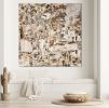 "a women’s touch" (sold) | Oil And Acrylic Painting in Paintings by VISCERAL HOME STUDIO. Item made of canvas & concrete compatible with boho and minimalism style