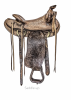 Saddle Up | Photography by Rick Szczechowski Photography Inc.. Item made of paper compatible with rustic style