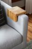 Spalted Maple Armrest Table | End Table in Tables by Hazel Oak Farms. Item compatible with minimalism and modern style