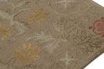 Rug & Kilim’s Spanish European Rug in Beige with Floral | Area Rug in Rugs by Rug and Kilim