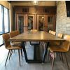 Trapezoid Base Table | Tables by Craig Bayens | Savor at River House in Louisville
