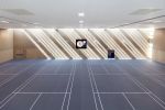 Acer Nethercott Sports Hall | Oxford University | Tiles by ASB GlassFloor | University of Oxford in Oxford. Item made of glass