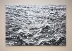 Painting The silence of the ocean 2. | Oil And Acrylic Painting in Paintings by IRYNA KASTSOVA. Item made of canvas works with minimalism & mediterranean style