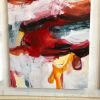 Campo de' Fiori - Abstract Painting by Michael Rich | Oil And Acrylic Painting in Paintings by Michael Rich. Item composed of canvas in minimalism or mid century modern style