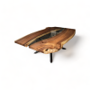 Mesquite Live Edge River Table | Dining Table in Tables by Lumberlust Designs. Item made of wood