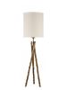 Rosa canina 03 | Table Lamp in Lamps by Bronzetto. Item composed of fabric and brass