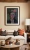"Frida: Duality of Life" | Mixed Media by ArtForLoft. Item made of paper works with mid century modern & contemporary style