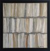 ecru | Oil And Acrylic Painting in Paintings by Sophie DUMONT.. Item composed of canvas in minimalism or contemporary style