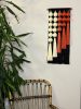 Midnight Ember: Macrame Wall Hanging, Black and Terracotta | Wall Hangings by Cadence by Clarity Craft Studio. Item made of bamboo with cotton works with boho & mid century modern style