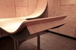 Skate Ramp Office | Conference Table in Tables by Monkwood Studios | The Vault in Orange. Item composed of wood