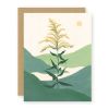 Goldenrod Card | Gift Cards by Elana Gabrielle. Item composed of paper
