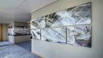 Art-series "Haze" Wall Panoramas, Shangri-La, Dubai | Oil And Acrylic Painting in Paintings by Rica Belna | Shangri-la Hotel Dubai in Dubai. Item composed of synthetic