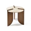 JEAN Side Table | Tables by PAULO ANTUNES FURNITURE. Item made of oak wood & marble