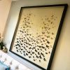The Great Escape - Square | Wall Sculpture in Wall Hangings by Lorna Doyan. Item composed of wood and paper