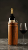 Solid Walnut Wine Chiller | Hand-Turned | Storage by Holzkunst Samuel Meisinger. Item made of walnut compatible with country & farmhouse and art deco style