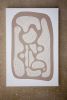 This is She | Oil And Acrylic Painting in Paintings by Casa Sanctum. Item made of canvas & synthetic compatible with minimalism and contemporary style