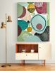 Gatherings 11 | Oil And Acrylic Painting in Paintings by Cristina Dalla Valentina. Item composed of canvas compatible with boho and contemporary style