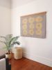 TA TE TI achromatic | Tapestry in Wall Hangings by Tierra y Mano | Berkeley, CA in Berkeley. Item made of wood & fabric