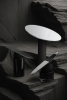 Astra Table mirror - Charcoal edition | Decorative Objects by Clémence Birot. Item made of glass works with minimalism & contemporary style